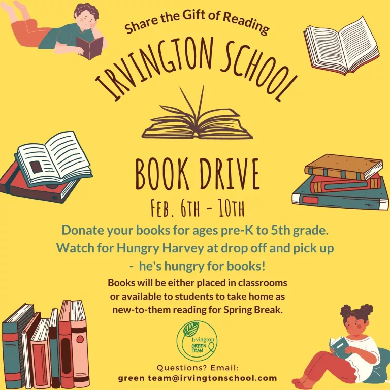 Irvington School Book Drive