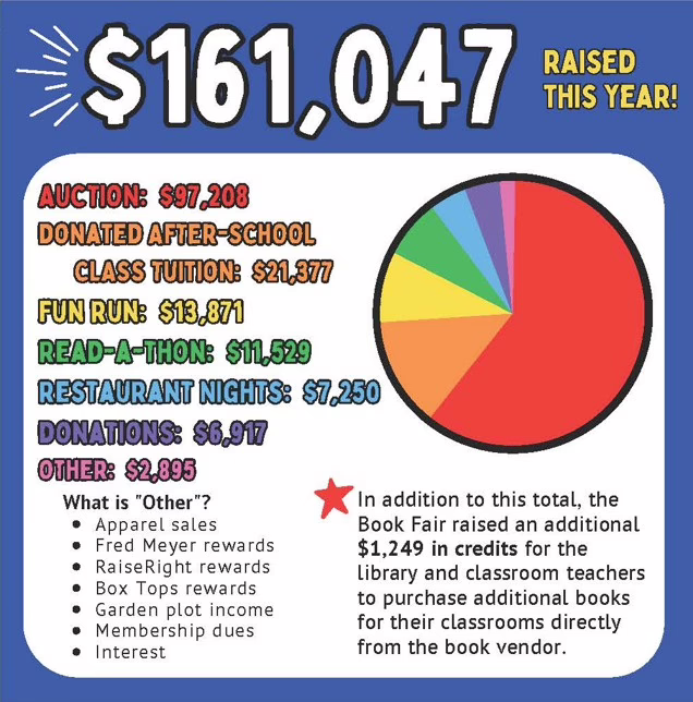$161,047 Raised this year!